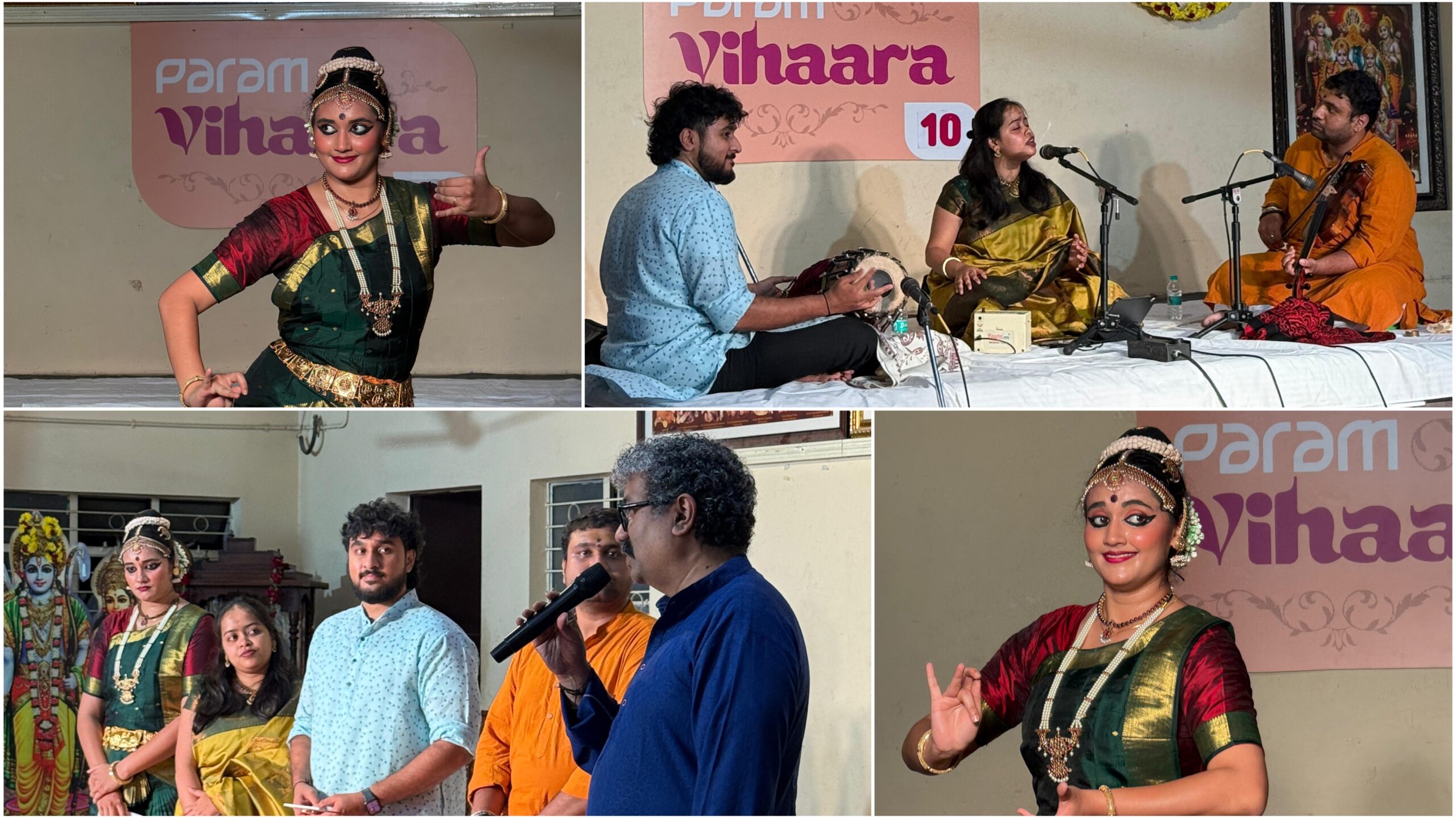 ಜಯನಗರದಲ್ಲಿ ಸಾಂಸ್ಕೃತಿಕ ಸೌರಭ: ‘ಪರಮ್ ವಿಹಾರ’ ವೇದಿಕೆಯಲ್ಲಿ ಮೇಳೈಸಿದ ಗಾನ-ನೃತ್ಯ ವೈಭವ