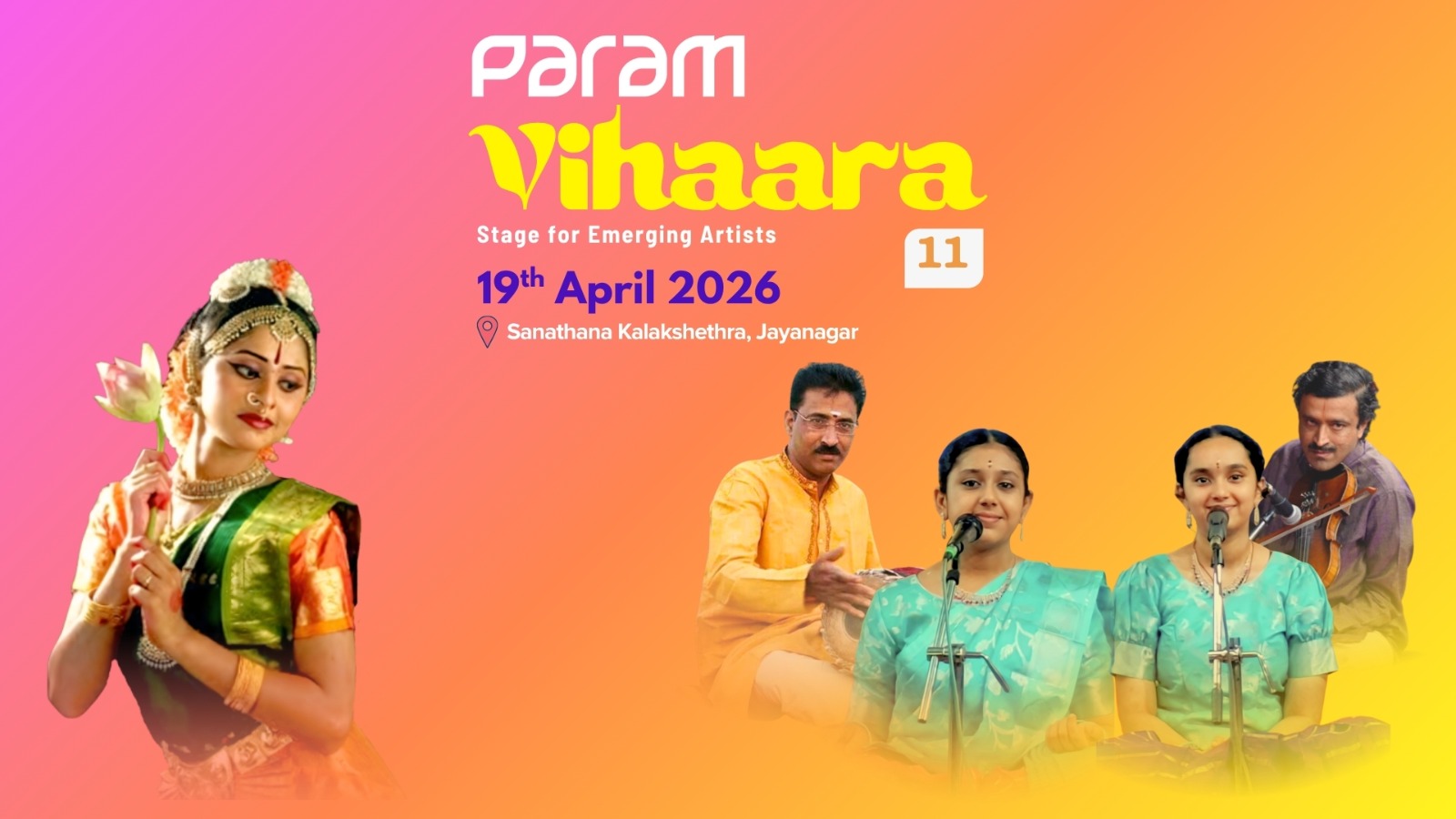 ಜಯನಗರದಲ್ಲಿ ಪರಮ್ ‘ವಿಹಾರ’ ಸಾಂಸ್ಕೃತಿಕ ಹಬ್ಬ