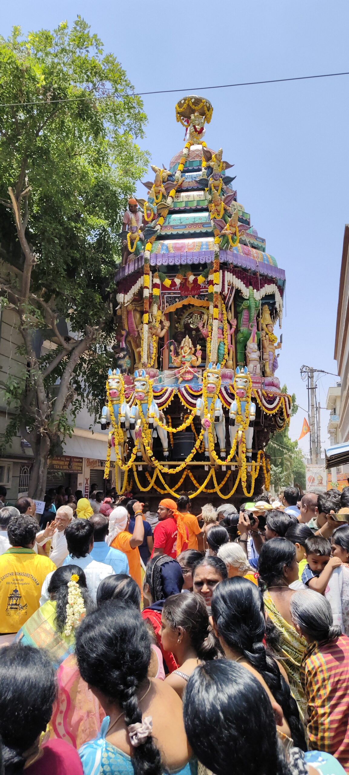 ವಿಜೃಂಭಣೆಯಿಂದ ಜರುಗಿದ ಪಂಚಮುಖಿ ಶ್ರೀ ಗಾಯತ್ರಿ ದೇವಿಯ ಅದ್ದೂರಿ ಬ್ರಹ್ಮರಥೋತ್ಸವ.