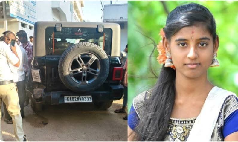 ಮಹೀಂದ್ರಾ ಥಾರ್ ಹರಿದು ಕಾಲೇಜು ವಿದ್ಯಾರ್ಥಿನಿ ಸ್ಥಳದಲ್ಲೇ ಸಾವು.!!!