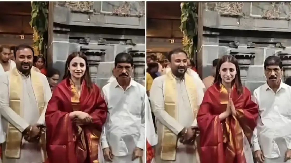 ವಿಜಯ್ ನಿವಾಸಕ್ಕೆ ಬೇಟಿ ನೀಡಿದ ನಟಿ ತ್ರಿಷಾ : ‘ದಳಪತಿ’ಗೆ ಶುಭಾಶಯ ಕೋರಿದ ಚೆಲುವೆ