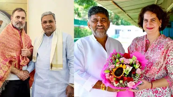 ಕರ್ನಾಟಕ ಕಾಂಗ್ರೆಸ್‌ನಲ್ಲಿ ‘ಪವರ್ ಪ್ಯಾಕೇಜ್’ ಫಾರ್ಮುಲಾ? ಒಬ್ಬ ಸಿಎಂ ಜೊತೆ ನಾಲ್ವರು ಡಿಸಿಎಂ ಚರ್ಚೆ ಜೋರು!