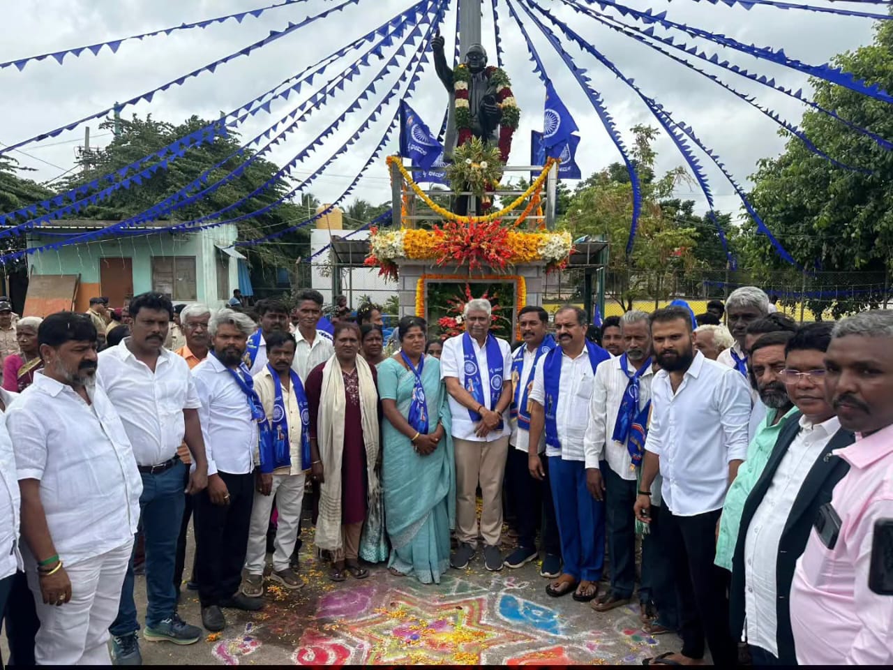 ಹೊರಮಾವು ಅಗರದಲ್ಲಿ ಭಾರತ ರತ್ನ ಡಾ. ಬಾಬಾ ಸಾಹೇಬ್ ಅಂಬೇಡ್ಕರ್ ಪುತ್ಥಳಿ ಅನಾವರಣ.