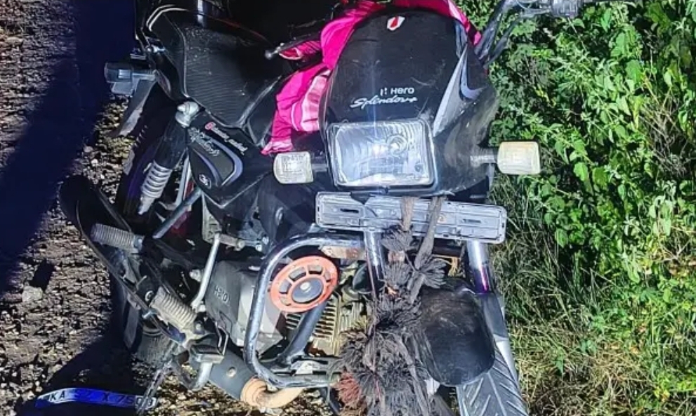 ಲಾರಿಗೆ ಬೈಕ್ ಡಿಕ್ಕಿ; ಬೈಕ್ ಸವಾರ ಸಾವು