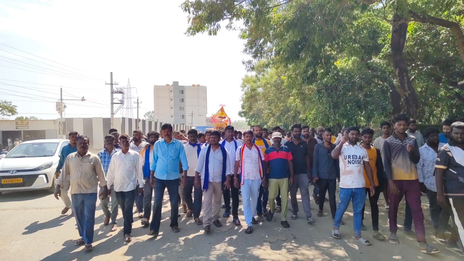 ಮಹದೇವಪುರ: ಸ್ಮಶಾನಕ್ಕಾಗಿ ಪಣತ್ತೂರಿನಲ್ಲಿ ಶವವಿಟ್ಟು ಪ್ರತಿಭಟನೆ